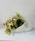 Fall artificial flower arrangement