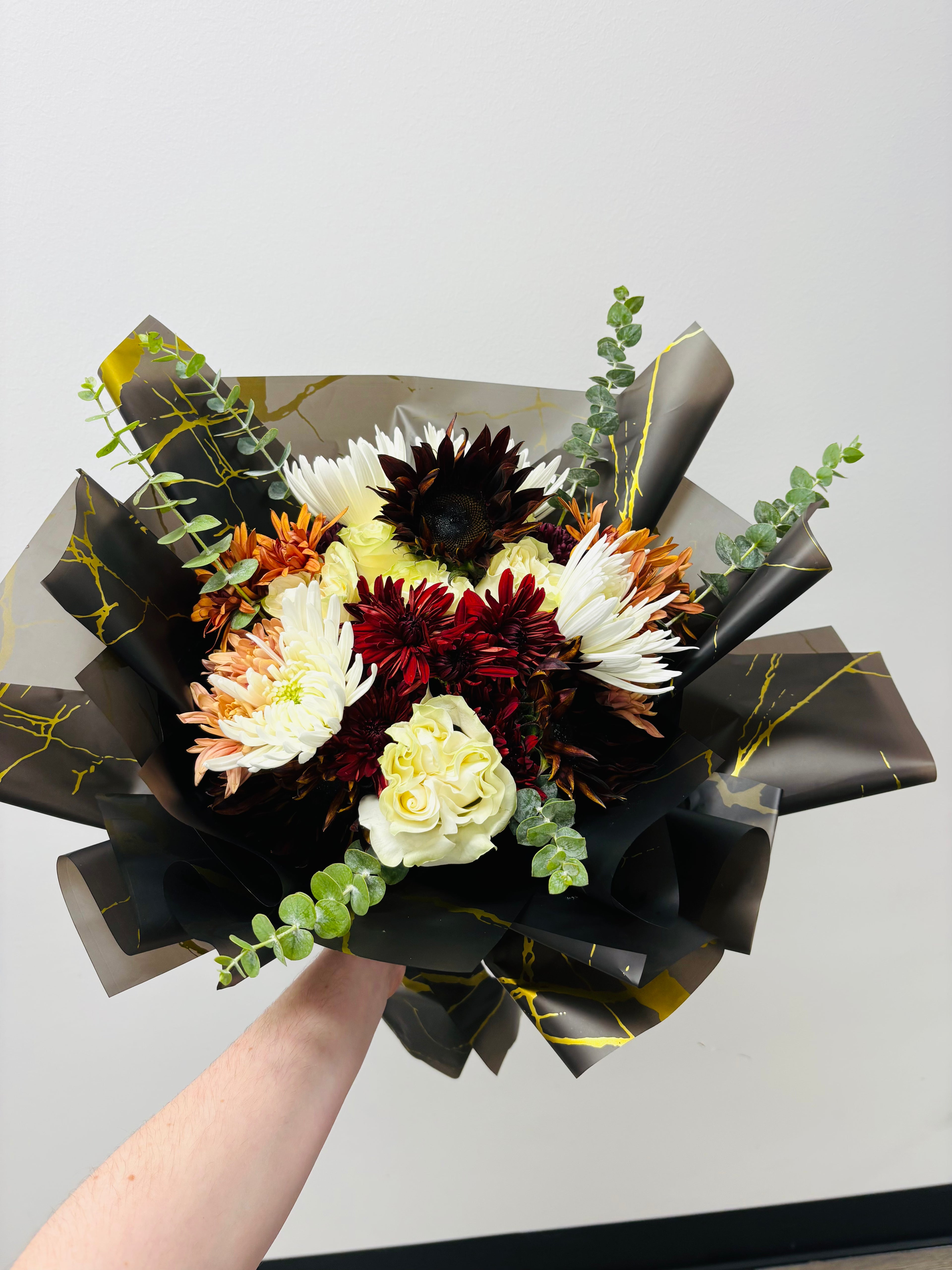 Golden Autumn Elegance Bouquet.