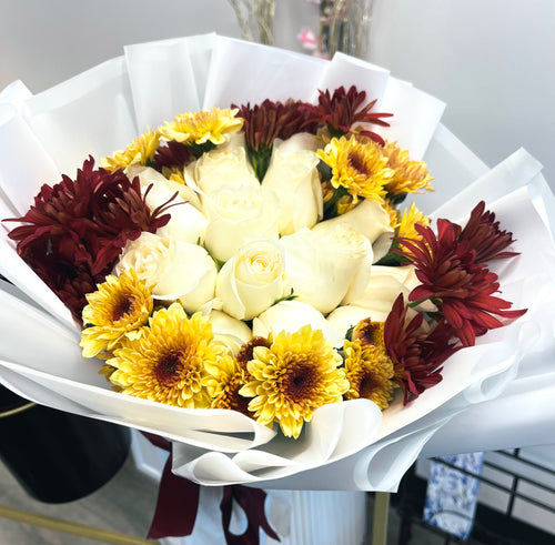 Autumn Rose Bouquet.