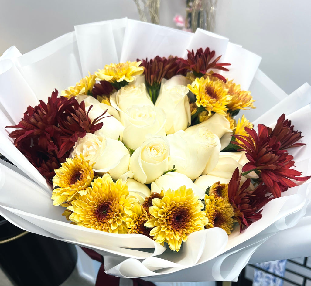Autumn Rose Bouquet.