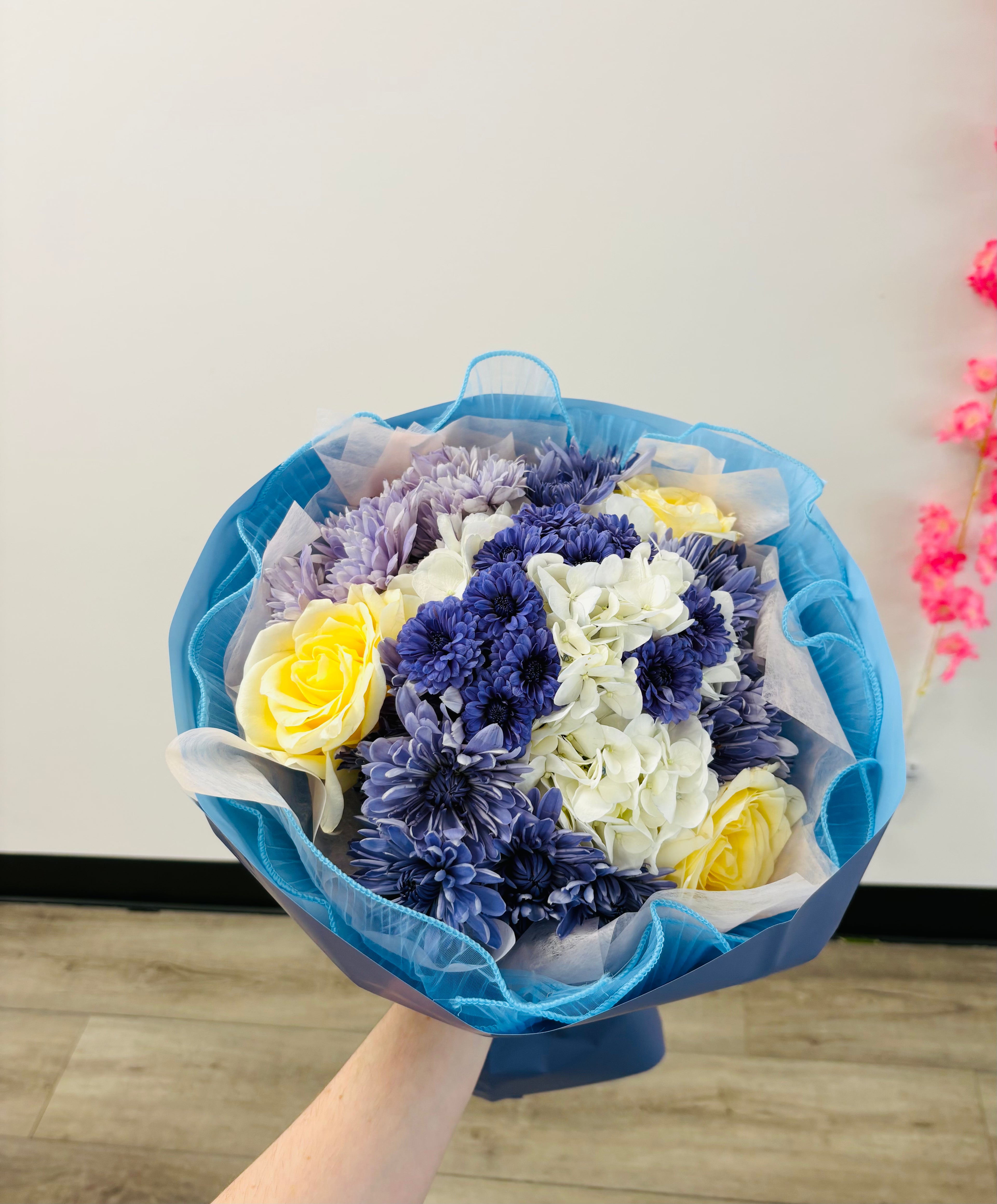 Purple Sunshine Bouquet.