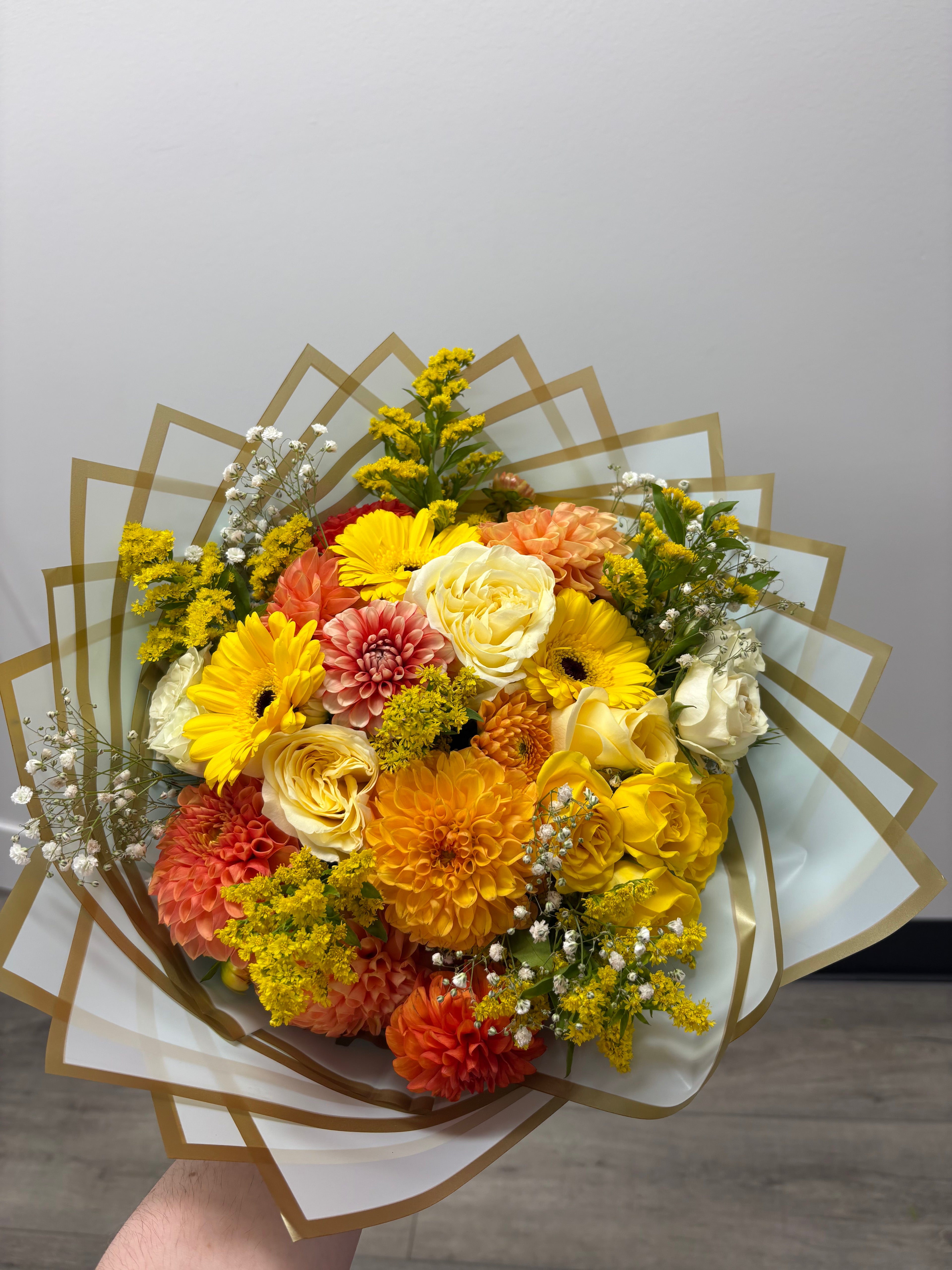 Amber Glow Bouquet